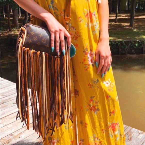 Louis Vuitton Handbags - Louis Vuitton Vintage Boho Bag Authentic Custom